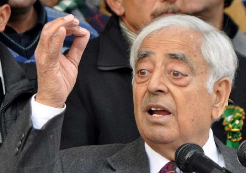 Mufti igniting dangerous fires even as the BJP naps